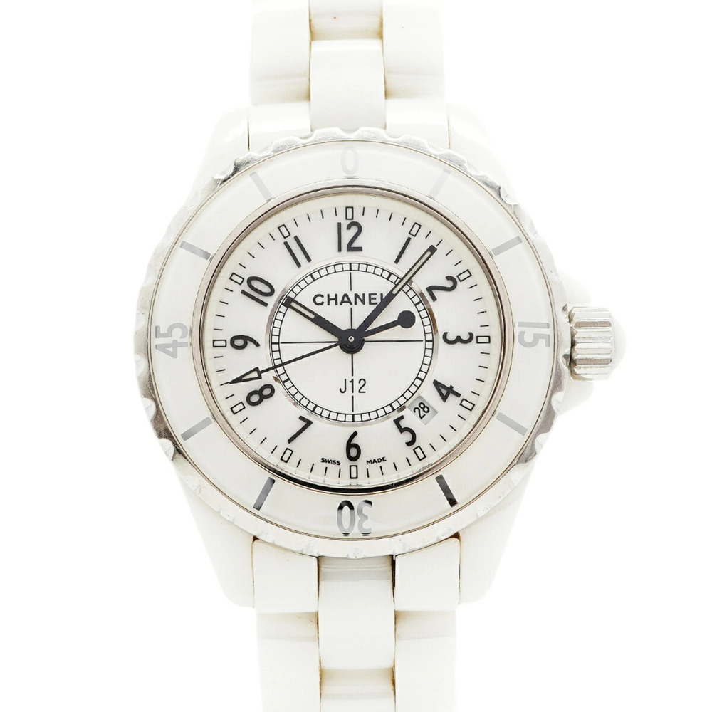 Chanel J12 H0968 White Dial Women's Watch